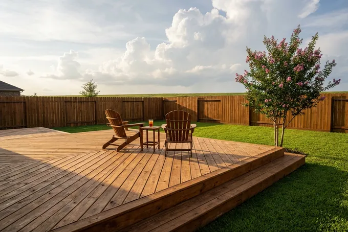 Deck & Fence Stain in Houston, TX